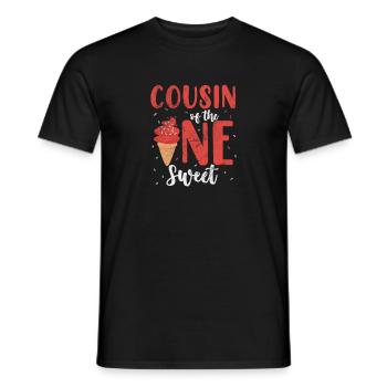 Eiscreme - Männer T-Shirt - Schwarz - Vorne - AI Model Male 178 light (178cm)