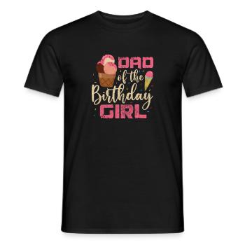 Eiscreme - Männer T-Shirt - Schwarz - Vorne - AI Model Male 178 light (178cm)