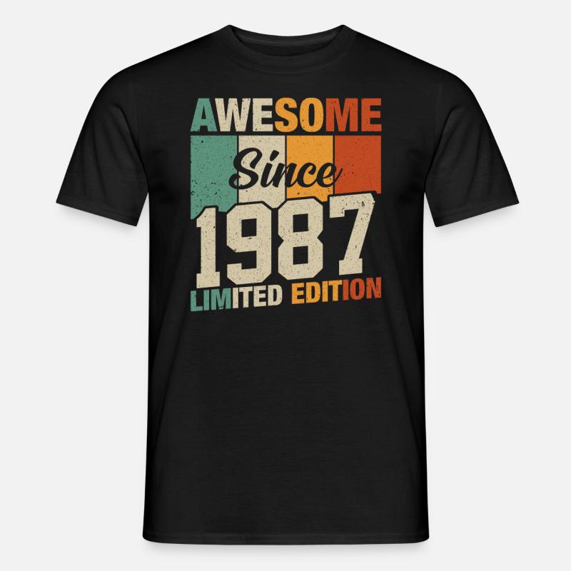 Légendes de 1987 - T-shirt homme - noir