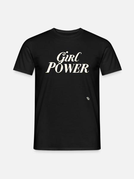 Girl Power - Men's T-Shirt - black