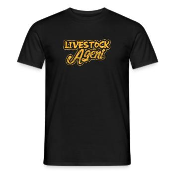 Cowboy Cowboy bottes Western cadeau - T-shirt homme - noir - Devant - AI Model Male 178 light (178cm)