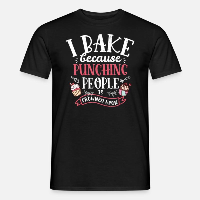 Cupcake - Männer T-Shirt - Schwarz