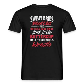 Wrestling - Männer T-Shirt - Schwarz - Vorne - AI Model Male 178 light (178cm)
