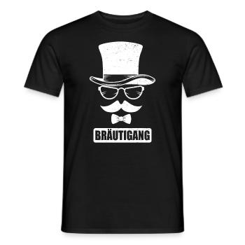 Junggeselle Jungesellenabschied - Männer T-Shirt - Schwarz - Vorne - AI Model Male 178 light (178cm)