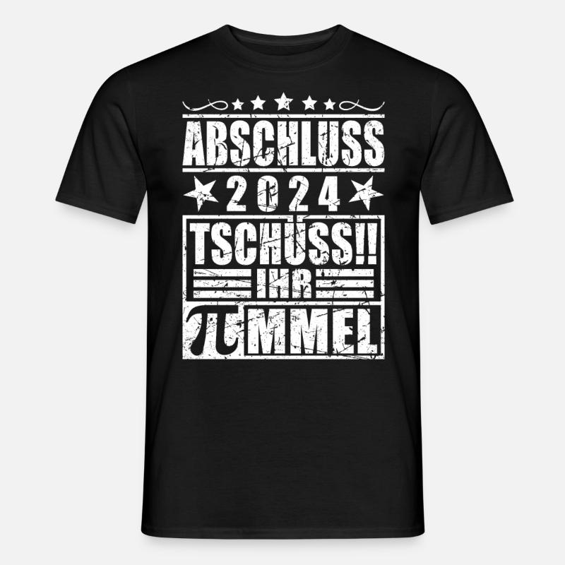 Abschluss 2024 - Männer T-Shirt - Schwarz