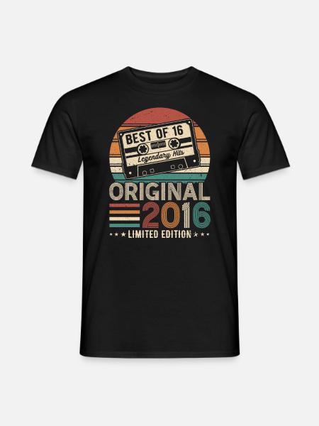 Millésime légendaire 2016 - T-shirt homme - noir