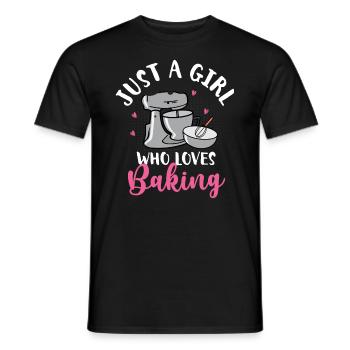 Cupcake Muffin Baking Gift - Men's T-Shirt - black - Front - AI Model Male 178 light (178cm)