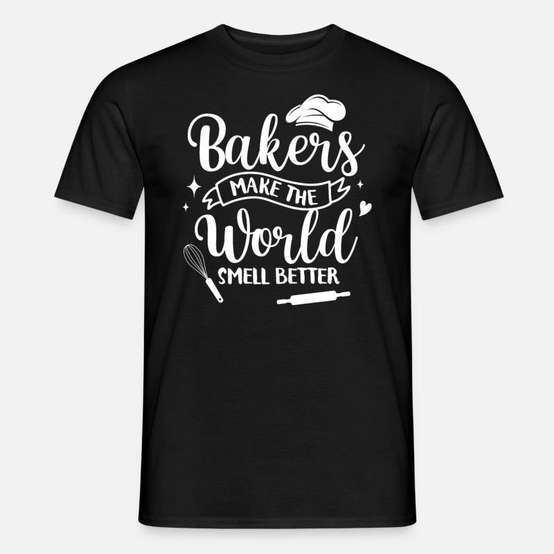 Baker Bakery Bakery Baking Gift - Men's T-Shirt - black
