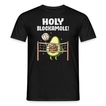 Avocat Guacamole Vegan Gift - T-shirt homme - noir - Devant - AI Model Male 178 light (178cm)