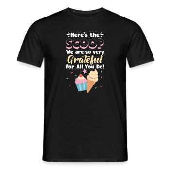 Ice Cream Ice Cream Ice Cream Summer Gift - Men's T-Shirt - black - Front - AI Model Male 178 light (178cm)