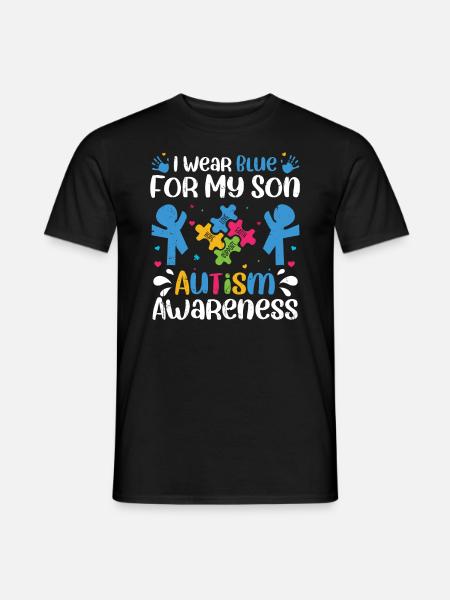 Autism - Men's T-Shirt - black