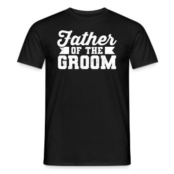 Bachelor Bachelor Party - Men's T-Shirt - black - Front - AI Model Male 178 light (178cm)