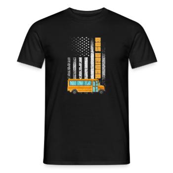 Busfahrer - Männer T-Shirt - Schwarz - Vorne - AI Model Male 178 light (178cm)