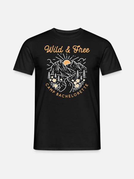 Bachelorette Hen Party Bride - Men's T-Shirt - black