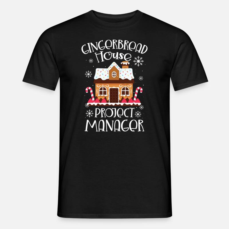 Bäcker Bäckerein Backwaren Backen Geschenk - Männer T-Shirt - Schwarz