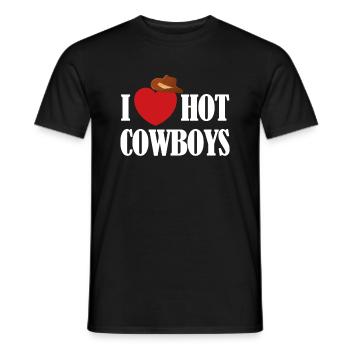 Country Music Country Music Gift - Men's T-Shirt - black - Front - AI Model Male 178 light (178cm)