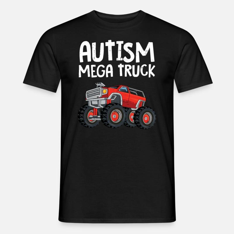 Autismus - Männer T-Shirt - Schwarz