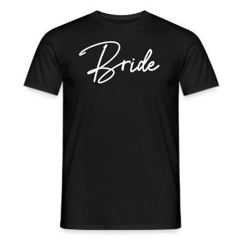 Vieille fille - T-shirt homme - noir - Devant - AI Model Male 178 light (178cm)