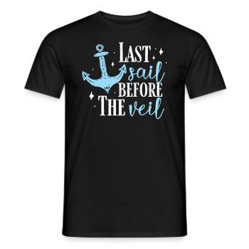 Bachelor Bachelor Party - Men's T-Shirt - black - Front - AI Model Male 178 light (178cm)