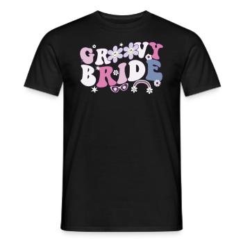 Junggesellin Jungesellinnenabschied Braut - Männer T-Shirt - Schwarz - Vorne - AI Model Male 178 light (178cm)