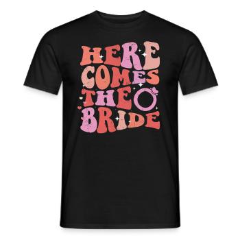 Junggesellin - Männer T-Shirt - Schwarz - Vorne - AI Model Male 178 light (178cm)