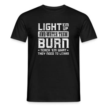 Pays - T-shirt homme - noir - Devant - AI Model Male 178 light (178cm)