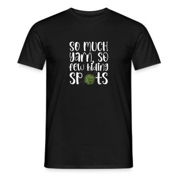 Crochet Knitting Sewing Seamstress Gift - Men's T-Shirt - black - Front - AI Model Male 178 light (178cm)