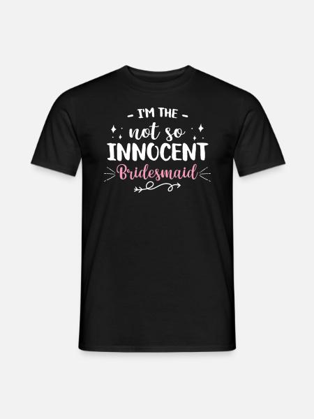 Bachelorette Hen Party Bride - Men's T-Shirt - black