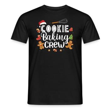 Baker - Men's T-Shirt - black - Front - AI Model Male 178 light (178cm)