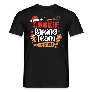 Baker Bakery Bakery Baking Gift - Men's T-Shirt - black - Front - AI Model Male 178 light (178cm)