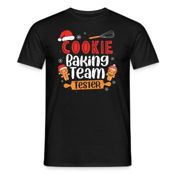 Baker - Men's T-Shirt - black - Front - AI Model Male 178 light (178cm)