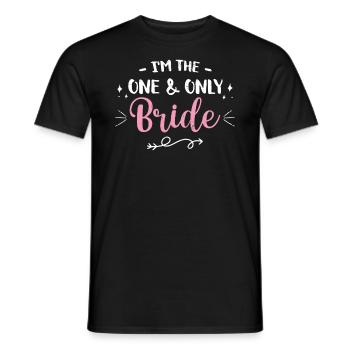 Vieille fille - T-shirt homme - noir - Devant - AI Model Male 178 light (178cm)