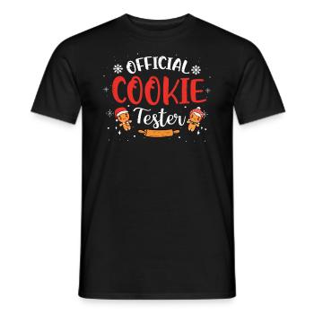 Baker - Men's T-Shirt - black - Front - AI Model Male 178 light (178cm)