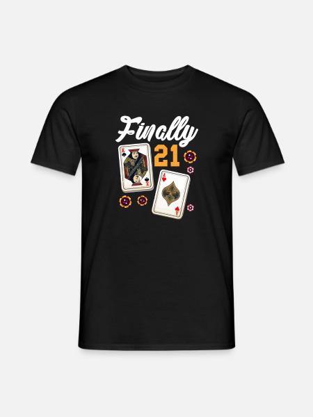 Blackjack - Men's T-Shirt - black