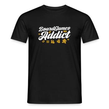 Brettspiel Brettspiele Sieleabend Spiele Geschenk - Männer T-Shirt - Schwarz - Vorne - AI Model Male 178 light (178cm)