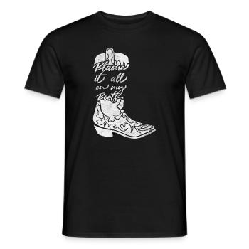 Pays - T-shirt homme - noir - Devant - AI Model Male 178 light (178cm)