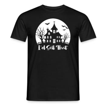 Real Estate Agent Real Estate Agent Gift - Men's T-Shirt - black - Front - AI Model Male 178 light (178cm)