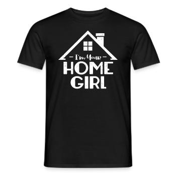 Immobilienmakler - Männer T-Shirt - Schwarz - Vorne - AI Model Male 178 light (178cm)