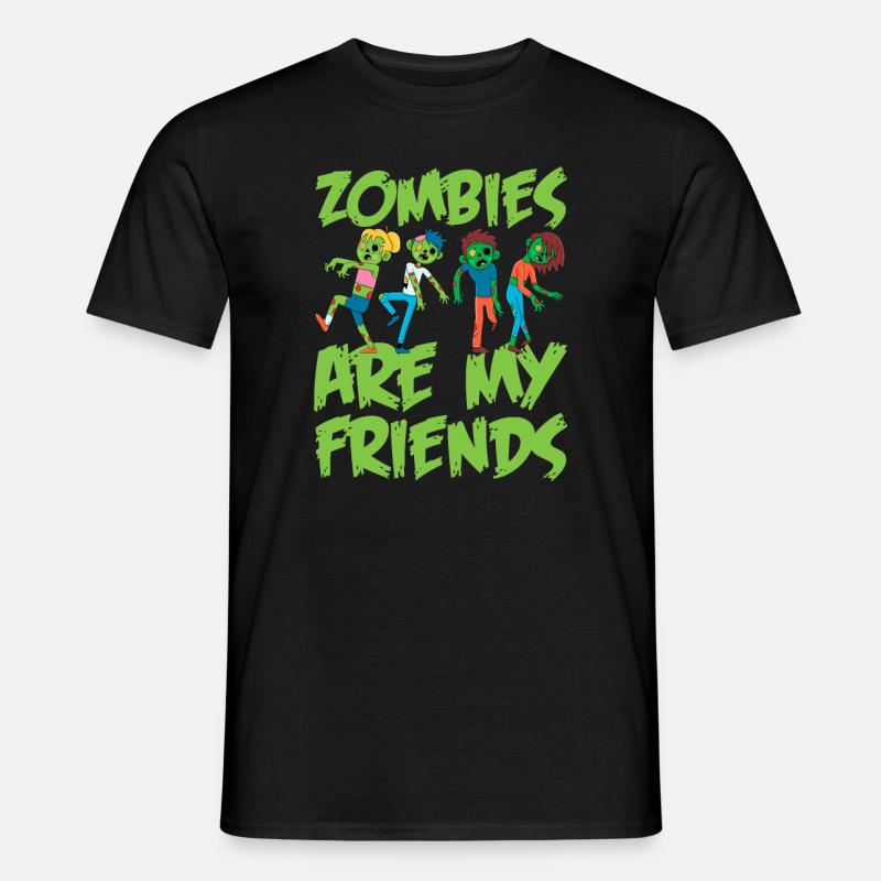Zombie Zombie-Jäger Zombieapokalypse Geschenk - Männer T-Shirt - Schwarz