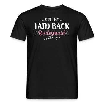 Junggesellin - Männer T-Shirt - Schwarz - Vorne - AI Model Male 178 light (178cm)
