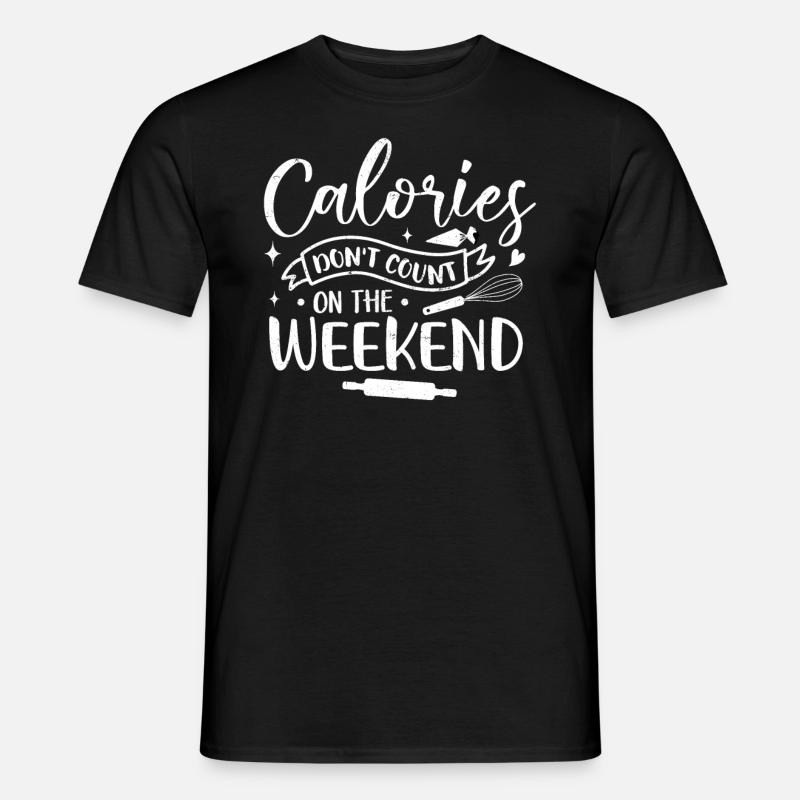 Bäcker - Männer T-Shirt - Schwarz