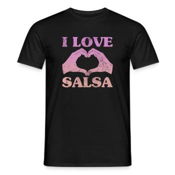 Salsa - T-shirt homme - noir - Devant - AI Model Male 178 light (178cm)