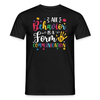 Autismus Awareness Day Autist Geschenk - Männer T-Shirt - Schwarz - Vorne - AI Model Male 178 light (178cm)