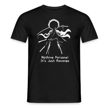 Samouraï - T-shirt homme - noir - Devant - AI Model Male 178 light (178cm)