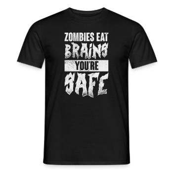 Zombie - Männer T-Shirt - Schwarz - Vorne - AI Model Male 178 light (178cm)
