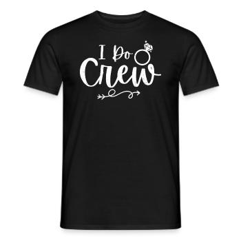 Vieille fille - T-shirt homme - noir - Devant - AI Model Male 178 light (178cm)