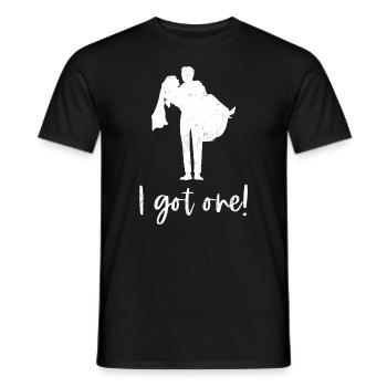 Bachelor bachelor party - Men's T-Shirt - black - Front - AI Model Male 178 light (178cm)