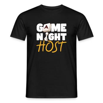 Board Game Board Games Game Night Games Gift - Men's T-Shirt - black - Front - AI Model Male 178 light (178cm)
