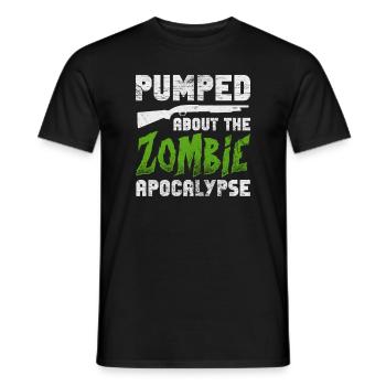 Zombie - Männer T-Shirt - Schwarz - Vorne - AI Model Male 178 light (178cm)