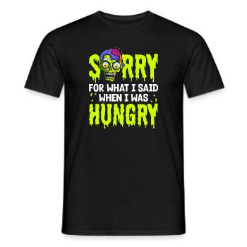 Zombie Zombie Chasseur de Zombie Apocalypse Cadeau - T-shirt homme - noir - Devant - AI Model Male 178 light (178cm)